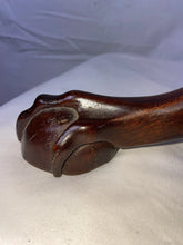 Load image into Gallery viewer, ANTIQUE MAHOGANY TWO TIER PIE CRUST EDGE TABLE!
