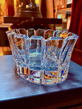 Load image into Gallery viewer, Orrefors Stenhammar Full Lead Crystal Bowl by Gunnar Cyrén 9.5”x4.5” NWOT
