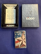 Load image into Gallery viewer, NEW 2019 Retro Star Zippo Lighter In Original Box
