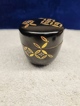 Load image into Gallery viewer, Antique Natsume Store case lacquere wood handpaint for tea ceremony!!
