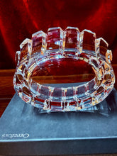 Load image into Gallery viewer, Orrefors Stenhammar Full Lead Crystal Bowl by Gunnar Cyrén 9.5”x4.5” NWOT

