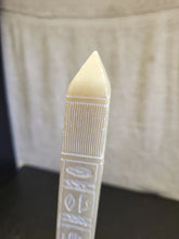 Load image into Gallery viewer, Rare Egyptian Hand made Obelisk with Beautiful Handmade Egyptian Inscriptions
