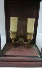 Load image into Gallery viewer, Suffork Lighting Pediment 13”, 2-Light Outdoor Wall Lamp
