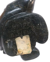 Load image into Gallery viewer, Vintage Inuit Soapstone Hunter &amp; Seal Sculpture, Mathewsie Amidlak 491‑05‑3503
