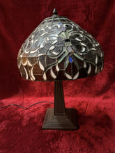 Load image into Gallery viewer, Unique Designed Tiffany Style Colorful Table Lamp Stained Glass 23”
