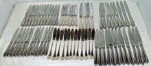 Load image into Gallery viewer, Christofle Perles Acier Flatware Set France 178 Pieces w Christofle Storage Case
