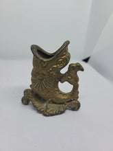 Load image into Gallery viewer, Antique 19 century Koi Fish Victorian Match Holder Decorative Arts Cigar
