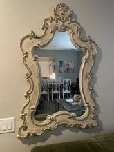 Load image into Gallery viewer, #198 Ornate Antique Style Large Decorative Mirror 48“ X 30“
