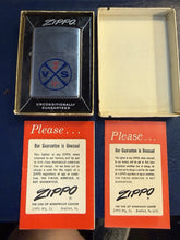 Load image into Gallery viewer, Vintage 1968 Unfired General Dynamics Convair Model 21 Zippo With Box
