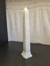 Load image into Gallery viewer, Rare Egyptian Hand made Obelisk with Beautiful Handmade Egyptian Inscriptions
