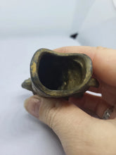 Load image into Gallery viewer, Antique 19 century Koi Fish Victorian Match Holder Decorative Arts Cigar
