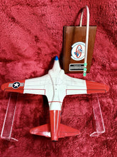 Load image into Gallery viewer, Vintage P-80 Shooting Star Lockheed Martin Airplane Mahogany Wood Model
