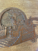 Load image into Gallery viewer, Vintage Mid Century Chinese Carved Teak Trunk George Zee &amp; Co.
