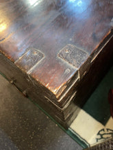 Load image into Gallery viewer, Antique Solid Wood Japanese Chest, Trunk With Really Unique Hardware And Lock
