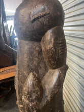 Load image into Gallery viewer, 1930-1950 Large Male Baule Figure &quot;Blolo Bian,&quot; Ivory Coast, Africa 80”!!
