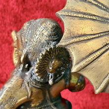 Load image into Gallery viewer, Mappilai Ganesha - Statue of Lord Ganesh with his umbrella, Bronze Sculpture
