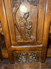 Load image into Gallery viewer, Pair Antique 19th Century Chinese Ming Throne Shopkeepers Chairs!!!
