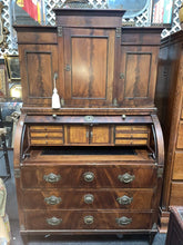 Load image into Gallery viewer, Antique German 1914 Gustav Knauer roll top desk WWI Era!!
