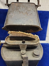 Load image into Gallery viewer, Antique Cast IRON CLAD Kerosene Sad Iron Stove Heater PAT. 1885 w Mica &amp; Wick
