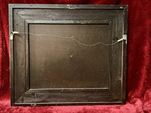 Load image into Gallery viewer, Large Vtg 3D High Relief Wall Plaque Rococo Courting Couple Ornate Frame 32x28
