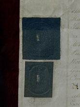 Load image into Gallery viewer, British Indentured Servant Contract 1785 with Wax Seals Shillings &amp; Tax Stamps
