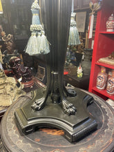 Load image into Gallery viewer, Unique Beautiful ￼Pair Of Vintage Tiffany Style Stained Glass Table Lamps
