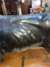 Load image into Gallery viewer, Large monumental Life Size Painted Bronze Black Panther Statue 66” !!
