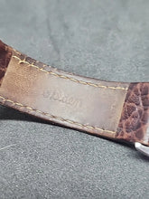 Load image into Gallery viewer, Vintage 1940 Man’s BULOVA SHOCKMASTER Stunning Gold Dial
