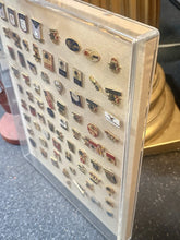 Load image into Gallery viewer, Vintage 1984 Los Angeles Olympics LA84 Sponsor Pin Collection Display 72 Pins
