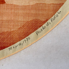 Load image into Gallery viewer, RARE Vintage Mexican Artist Xavier GIRON 1970 Artwork, Titled “SOLO”
