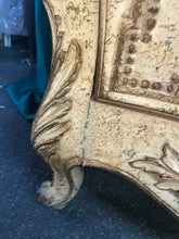 Load image into Gallery viewer, French style Bombay Dresser Commode faux marble top
