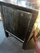 Load image into Gallery viewer, Antique 19th Century Chinese Wood Black Lacquer Storage Cabinet!!!
