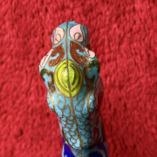 Load image into Gallery viewer, Beautiful Matching Antique Pair of Chinese Cloisonné Camel Statues
