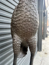 Load image into Gallery viewer, Enormous Highly Detailed Bronze Heron Wading Waterfowl Crane 8’ 6”!!
