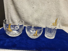 Load image into Gallery viewer, Antique early 19th century English Sherry, Decanters, And Glasses Set 7pc
