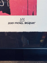 Load image into Gallery viewer, LM1- Jean-Michel Basquiat “Molasses” 1983 Limited Ed 91/300 Plate Signed 35x27
