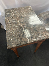 Load image into Gallery viewer, Set of 3 beautiful black Marble Oval Coffee Table And 2 End Tables!
