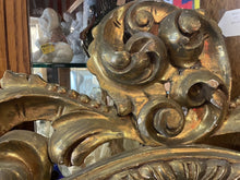 Load image into Gallery viewer, #165 Antique Large Gold Gilt Beveled Wood Mirror 67” X 48”
