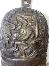 Load image into Gallery viewer, African Tribal Mask Wood Hand Carved Mask Ivory Coast Circa 1960S!!
