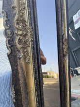 Load image into Gallery viewer, #115 Antique Style Ornate Large Gold And Black Mirror 3D 69“ X 46“
