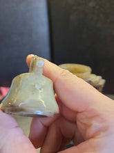 Load image into Gallery viewer, China Old Jade Carving Niu Jaguar cat Head Ring Incense Burner Incensory Censer
