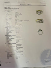 Load image into Gallery viewer, Ladies 14kt yellow gold Marquise cut diamond ring. total diamond weight 1.69 ct
