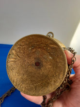 Load image into Gallery viewer, Nice Traditional Antique Triple Chain Censer, All Brass chalice
