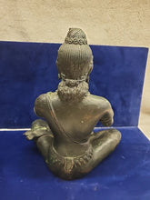 Load image into Gallery viewer, An Antique Thai Bronze Statue Hindu God: Deity Krishna Plays in Venu
