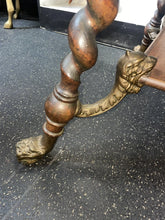 Load image into Gallery viewer, Antique Victorian 19th Century Walnut Barley Twist Plant Stand Side Parlor Table
