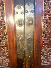 Load image into Gallery viewer, Antique Handmade Chinese Large Wood Lacquer Cabinet
