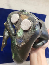 Load image into Gallery viewer, An Antique Thai Bronze Statue Hindu God: Deity Krishna Plays in Venu
