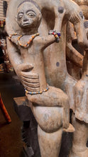 Load image into Gallery viewer, 1950’s Large Oceanic Full Size New Guinea Wooden Sepik Ancestors Statues
