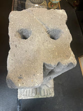 Load image into Gallery viewer, Antique Stelae Large Mayan Temple Carving, Shale (500 bc to 250 Ad) 44.5” Tall
