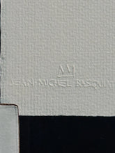 Load image into Gallery viewer, LM5- Jean‑Michel Basquiat “Famous Moon King” Offset Print 60/300 Framed 27x35
